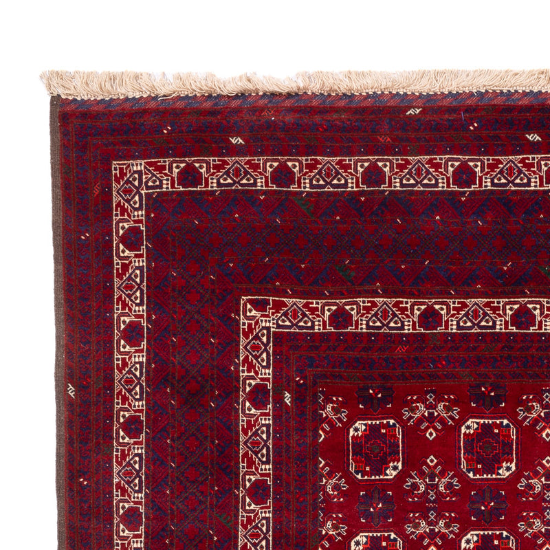 Afghan Rug - Bukhara - 288 x 197 cm - red
