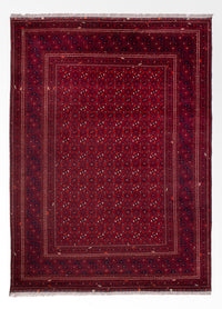 Afghan Rug - Bukhara - 289 x 208 cm - red