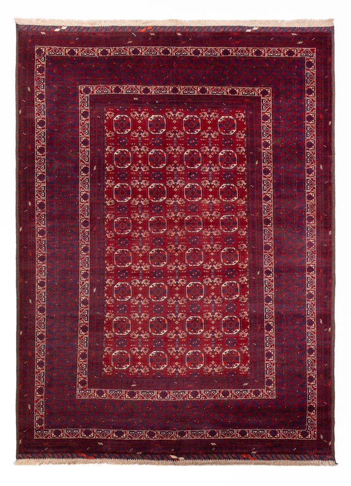 Afghan Rug - Bukhara - 283 x 198 cm - dark grey