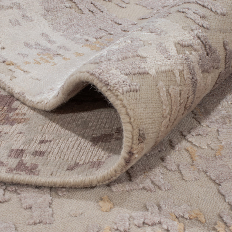 Designer Rug - 242 x 173 cm - silver