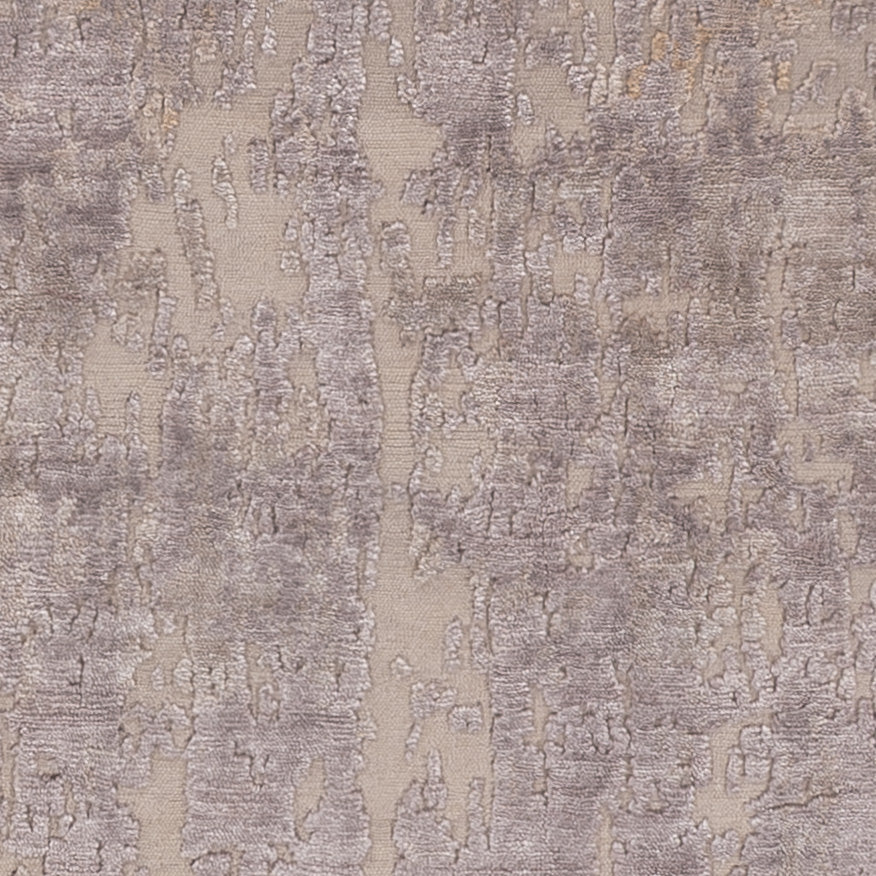 Designer Rug - 197 x 154 cm - silver