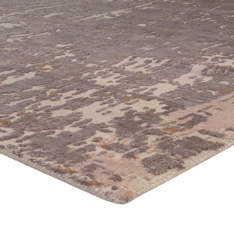 Designer Rug - 197 x 154 cm - silver