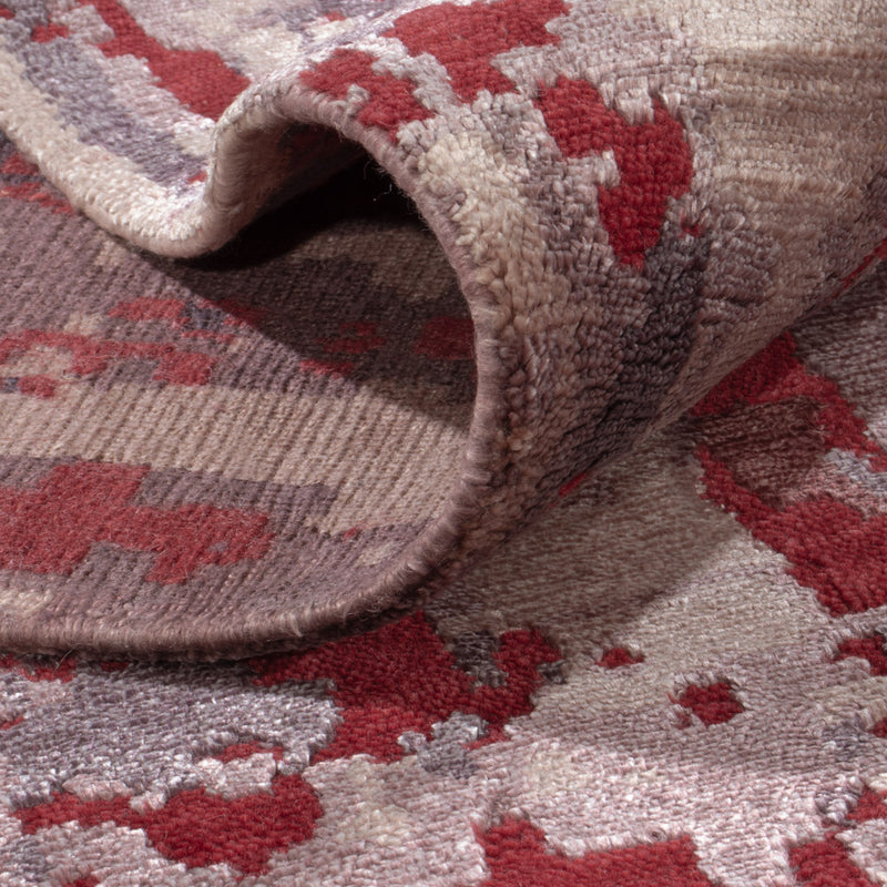 Designer Rug - 300 x 203 cm - red