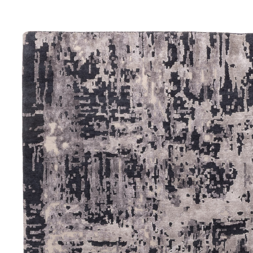 Designer Rug - 296 x 205 cm - black