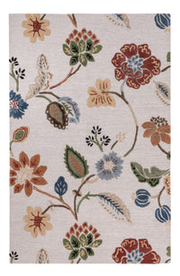 Wool Rug - 185 x 120 cm - multicolored