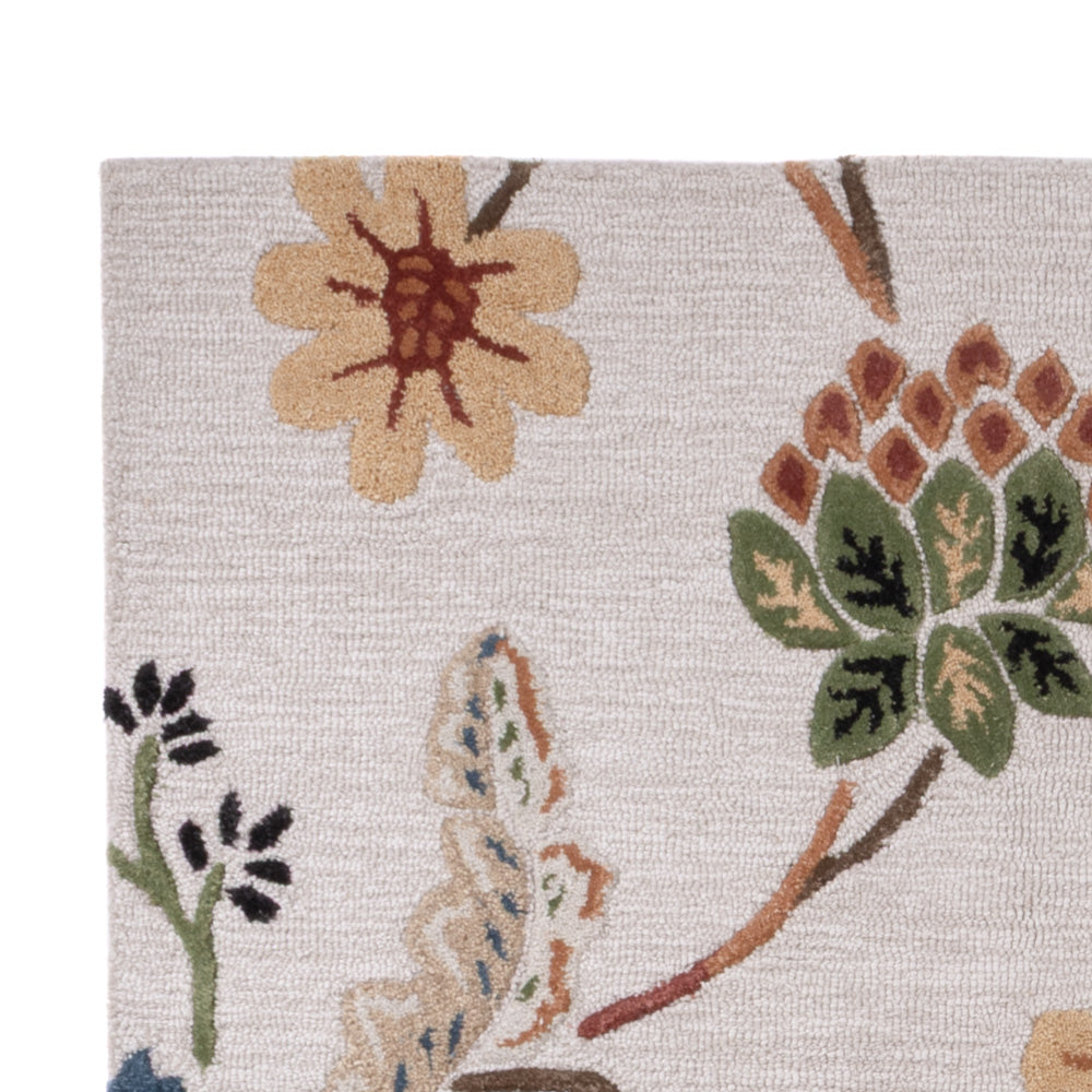 Wool Rug - 185 x 120 cm - multicolored