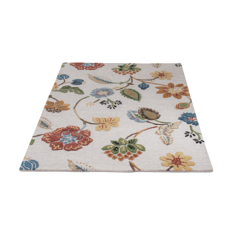 Wool Rug - 185 x 120 cm - multicolored