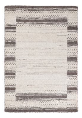 Gabbeh Rug - Loribaft Softy - 90 x 60 cm - natural white