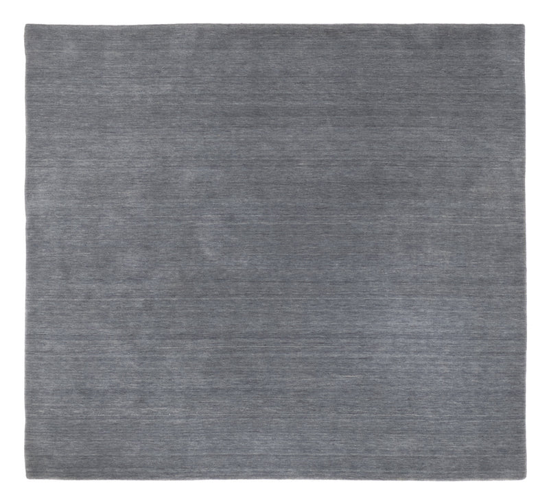 Gabbeh Rug - Loribaft Softy square  - 200 x 200 cm - grey