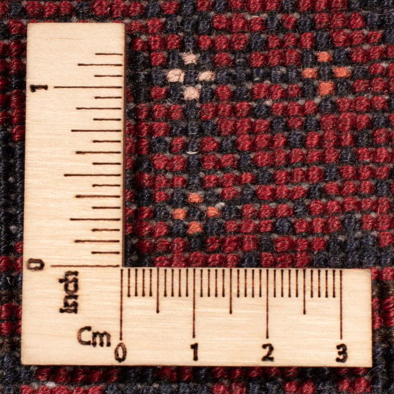 Runner Afghan Rug - 384 x 84 cm - red