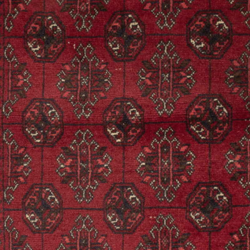 Afghan Rug - 118 x 57 cm - dark red