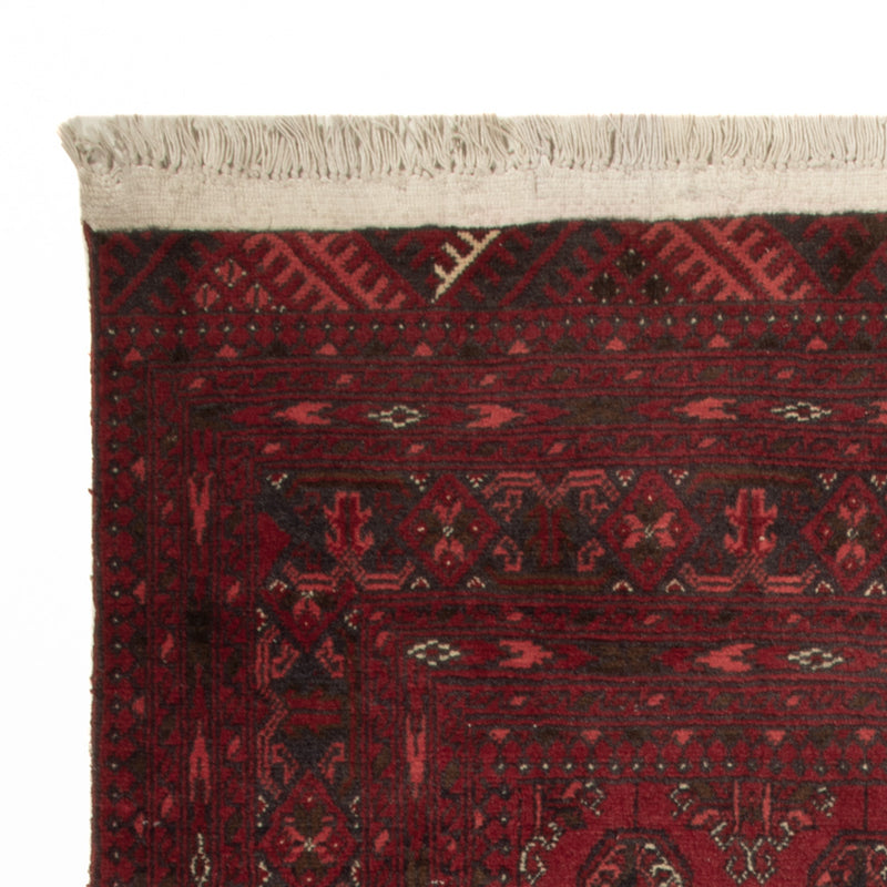 Afghan Rug - 118 x 57 cm - dark red