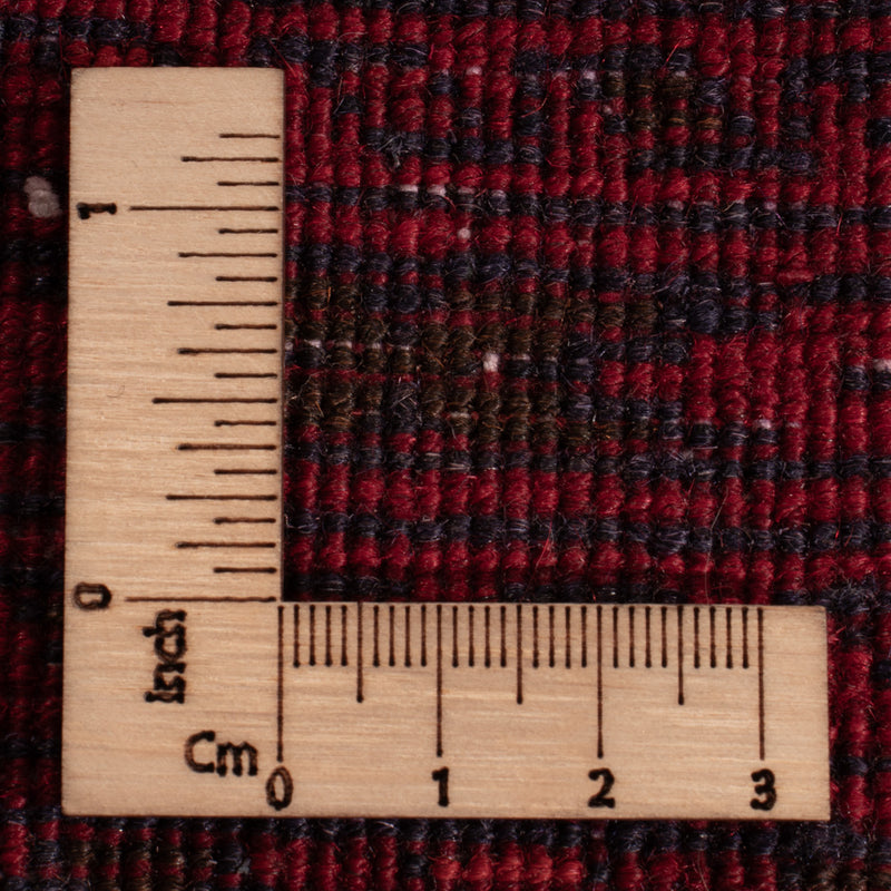 Afghan Rug - 118 x 57 cm - dark red