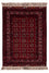 Afghan Rug - Bukhara - 140 x 102 cm - dark red