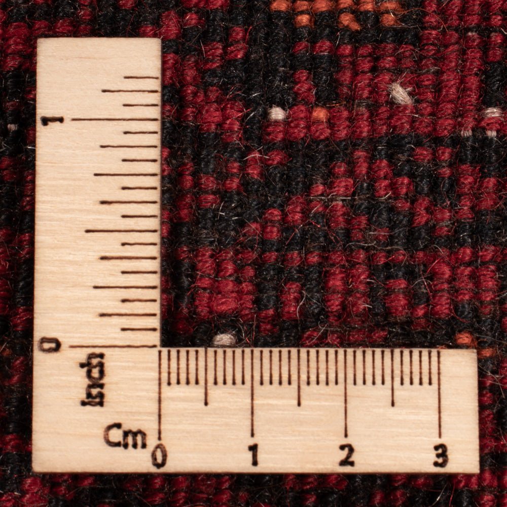 Afghan Rug - Bukhara - 140 x 102 cm - dark red