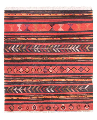 Kelim Rug - Old - 190 x 160 cm - multicolored