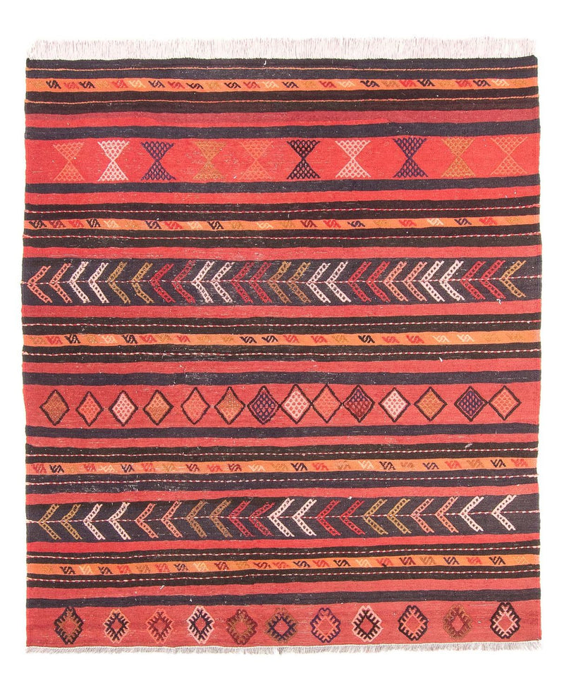 Kelim Rug - Old - 190 x 160 cm - multicolored