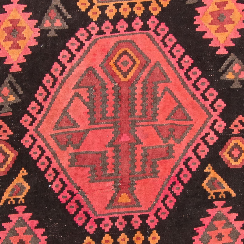 Runner Kelim Rug - Old - 330 x 160 cm - multicolored