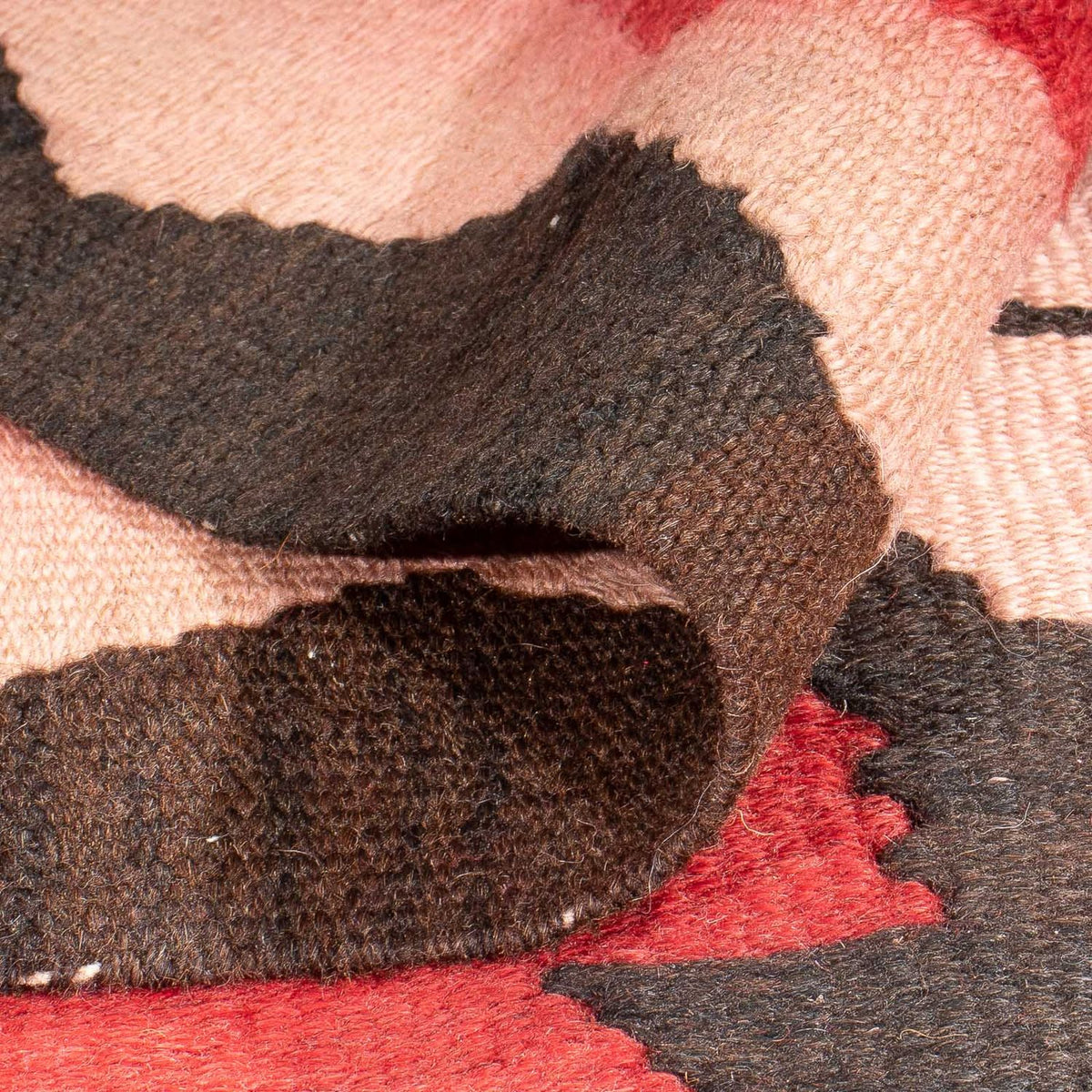 Runner Kelim Rug - Old - 387 x 160 cm - multicolored