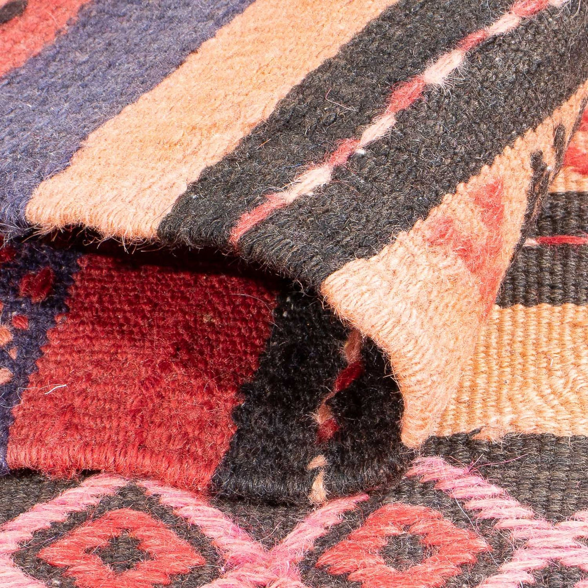 Kelim Rug - Old - 210 x 150 cm - multicolored