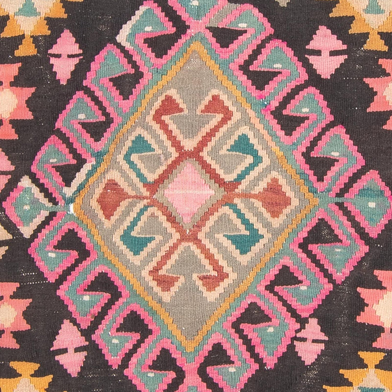 Runner Kelim Rug - Old - 347 x 150 cm - multicolored