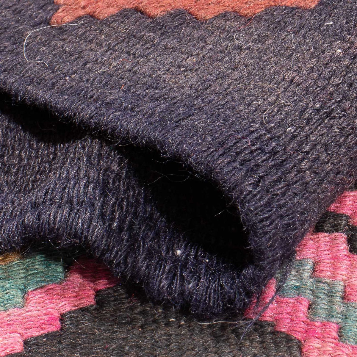 Runner Kelim Rug - Old - 347 x 150 cm - multicolored