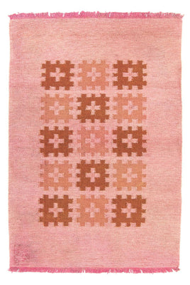 Kelim Rug - Trendy - 179 x 117 cm - rose