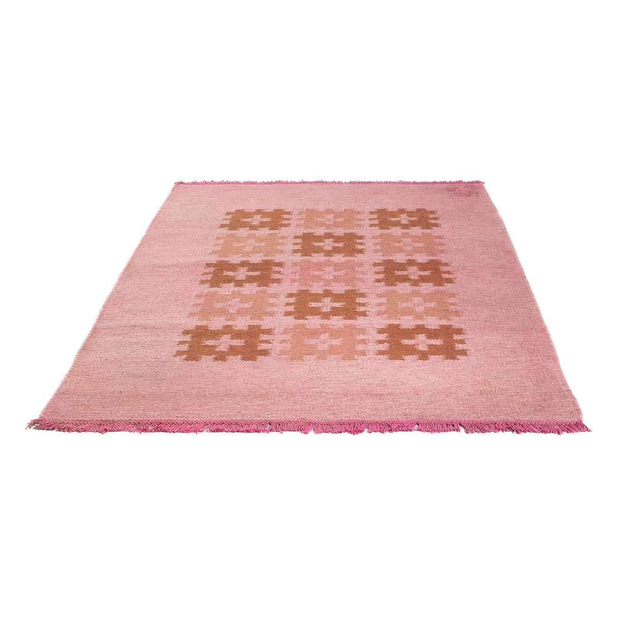 Kelim Rug - Trendy - 179 x 117 cm - rose