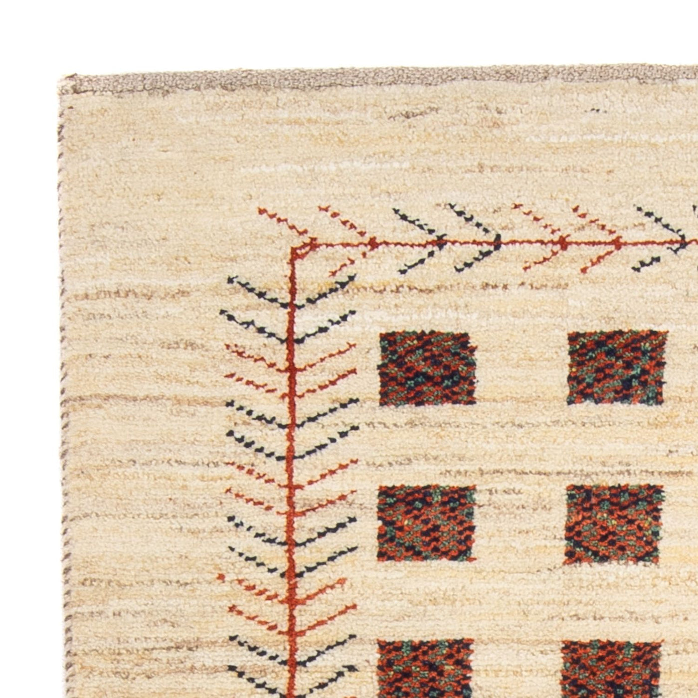 Persian Gabbeh Rug 135x84cm - Perserteppich Wollteppich