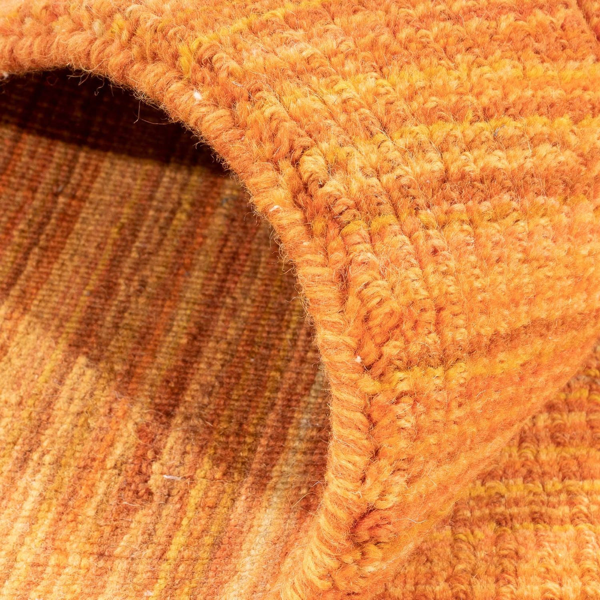 Gabbeh Rug - Loribaft Softy - 151 x 92 cm - orange