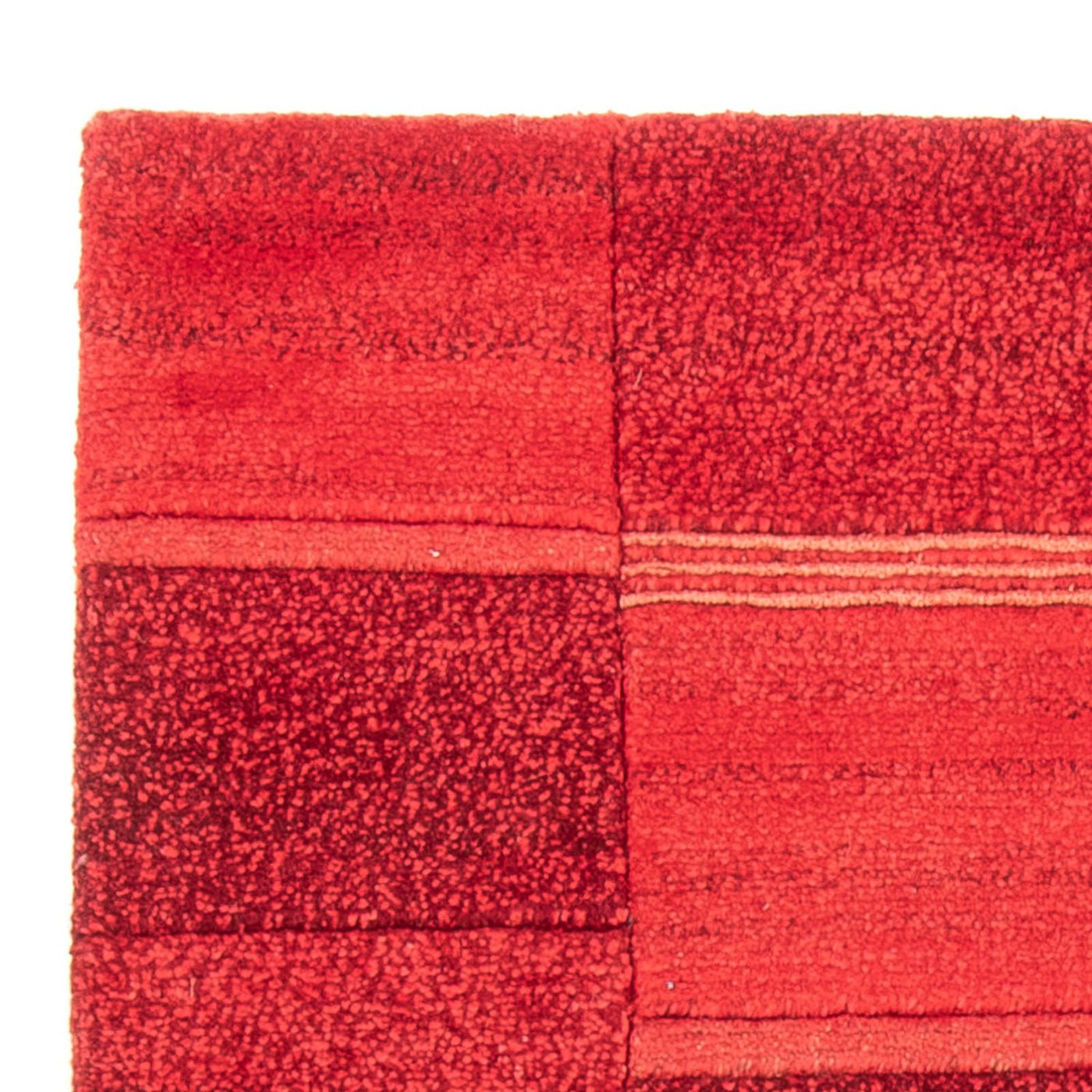 Nepal Teppich - 140 x 72 cm - rot