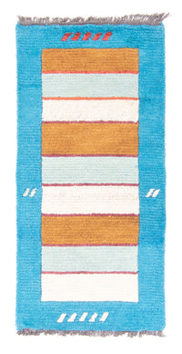 Nepal Rug - 140 x 70 cm - turquoise