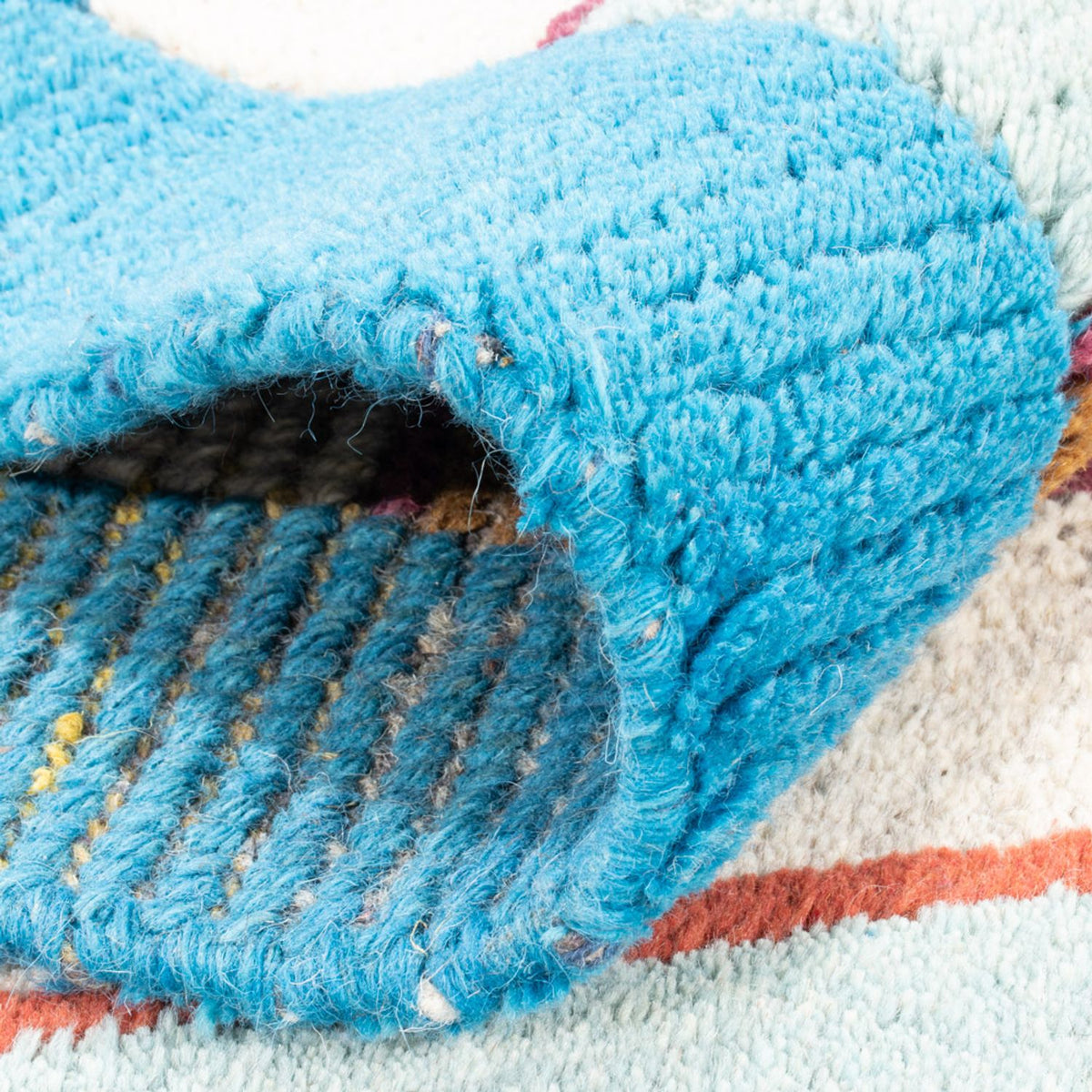 Nepal Rug - 140 x 70 cm - turquoise