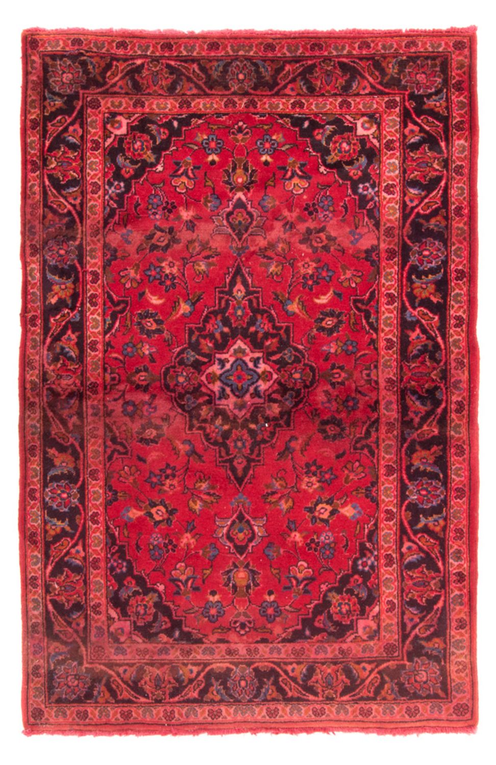 Perser Rug - Keshan - 155 x 100 cm - red
