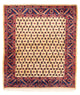 Perserteppich - Nomadic quadratisch  - 147 x 131 cm - beige