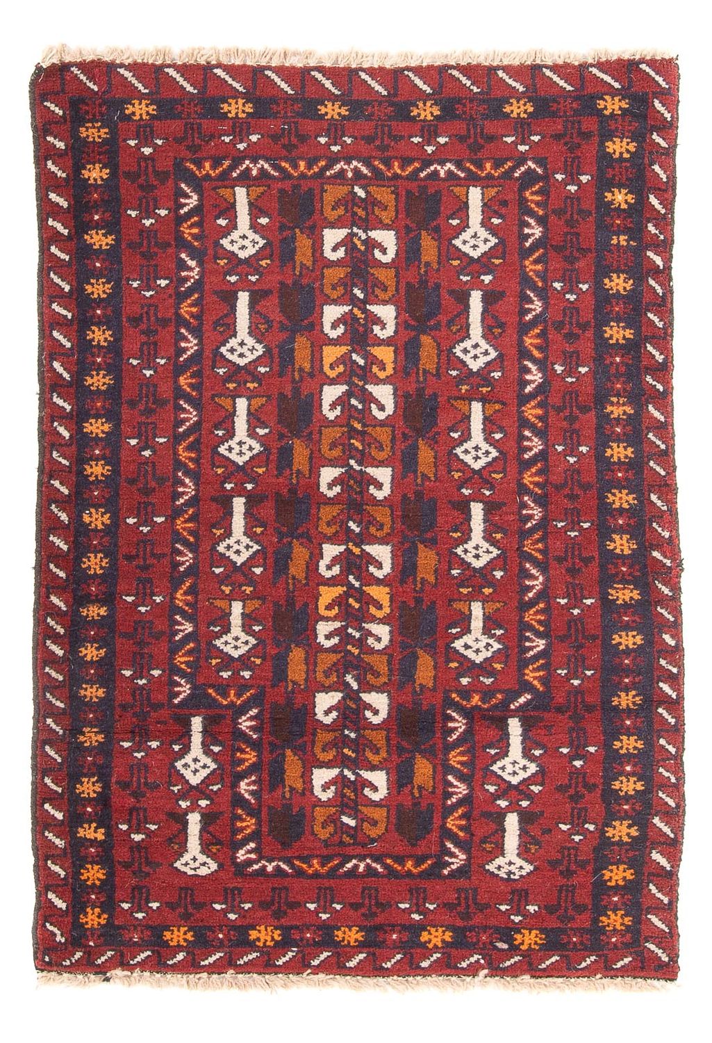 Belutsch Rug - 126 x 80 cm - multicolored