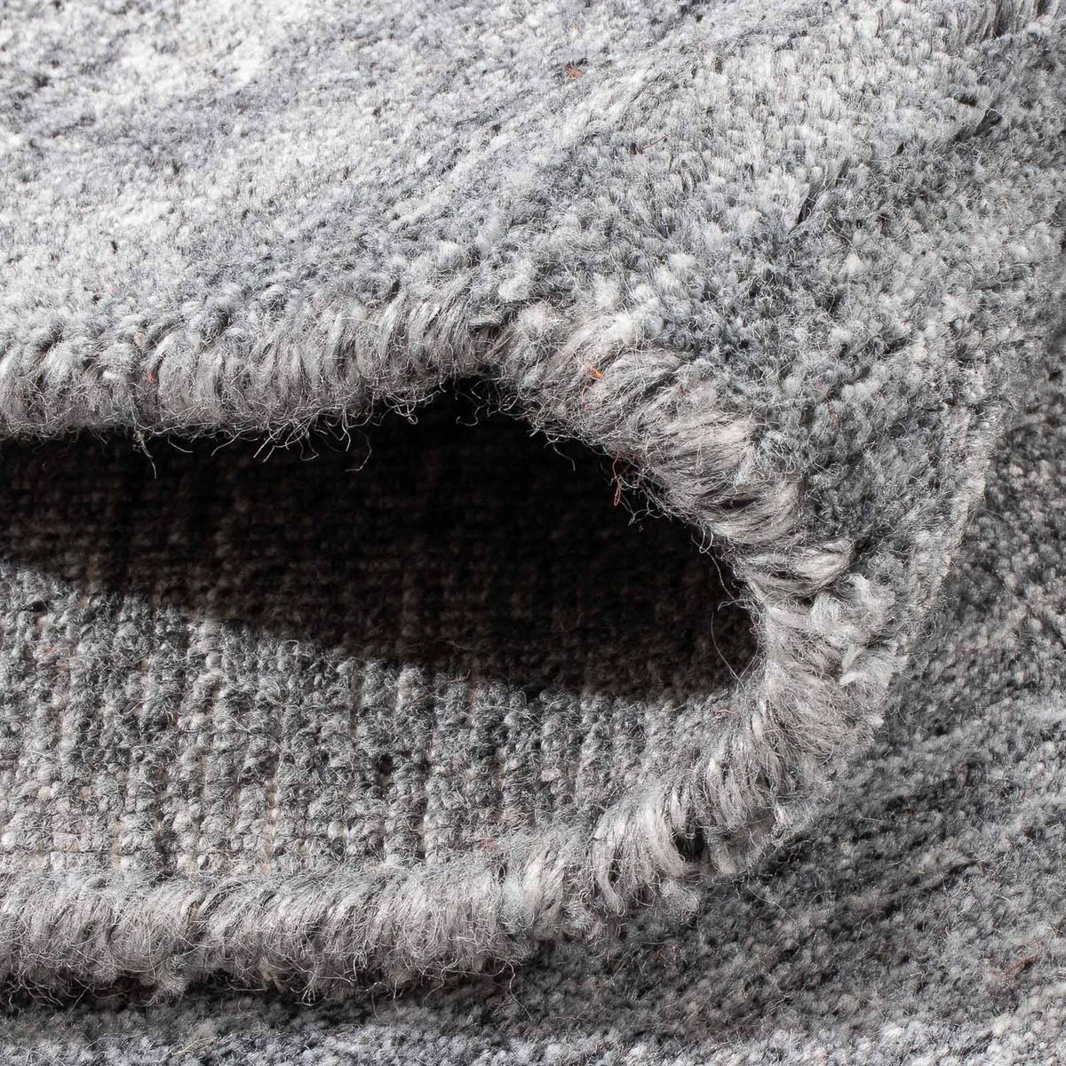 Gabbeh Rug - Loribaft Softy - 150 x 83 cm - grey