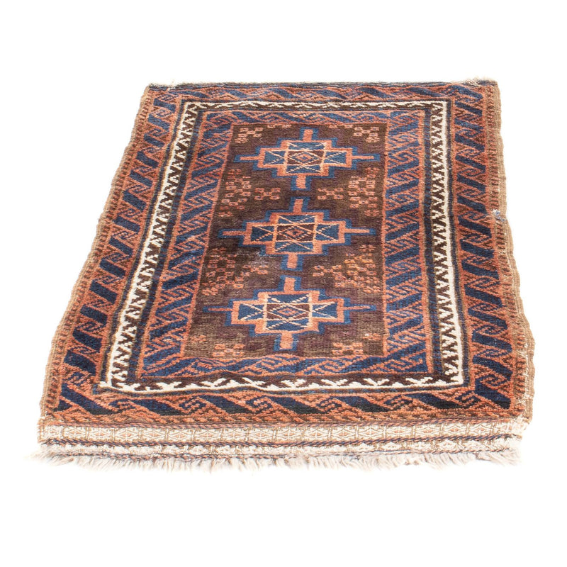 Belutsch Rug - 103 x 58 cm - brown