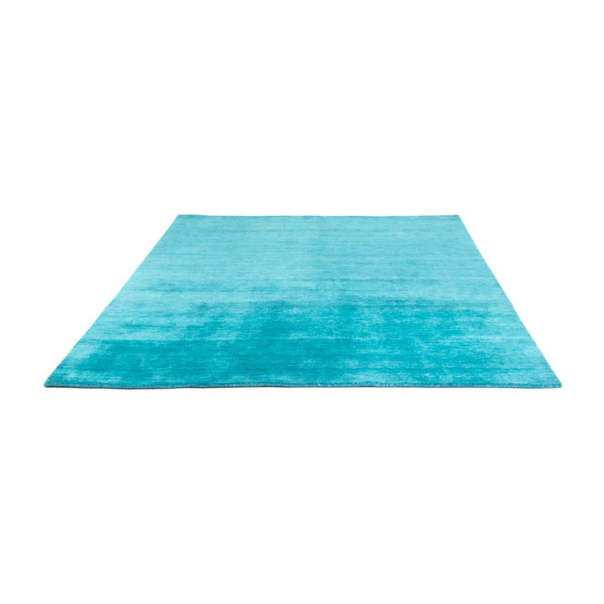 Gabbeh Rug - Softy square  - 200 x 200 cm - turquoise