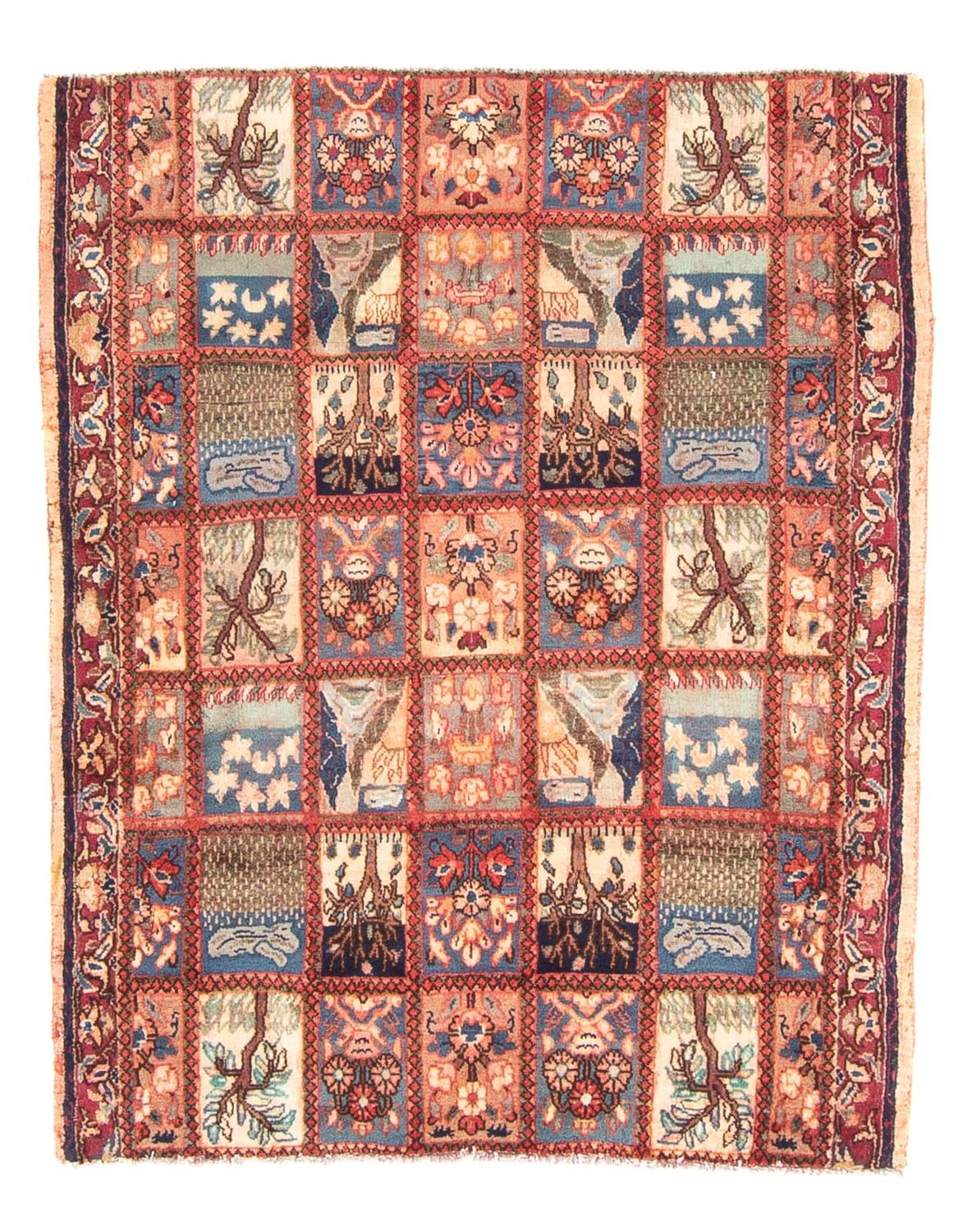 Perser Rug - Ghom - 128 x 105 cm - multicolored