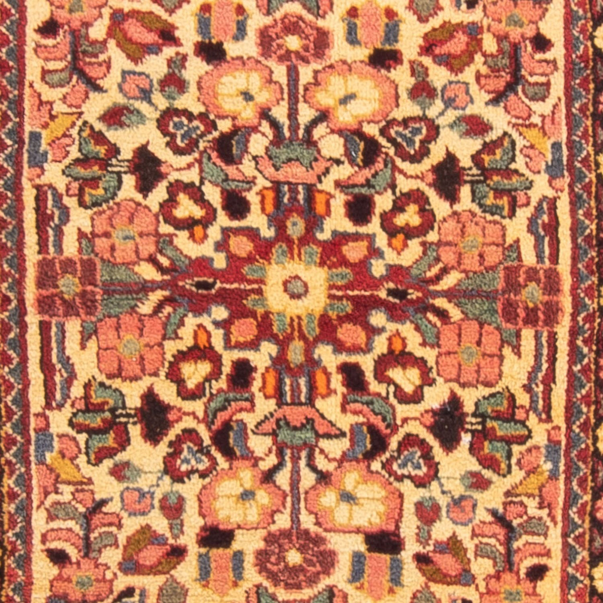 Runner Perser Rug - Nomadic - 205 x 75 cm - yellow