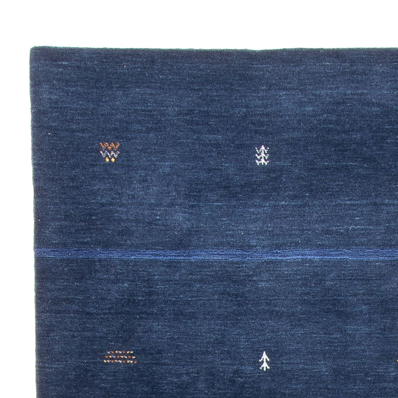 Gabbeh Rug - Loribaft Softy - 240 x 174 cm - dark blue