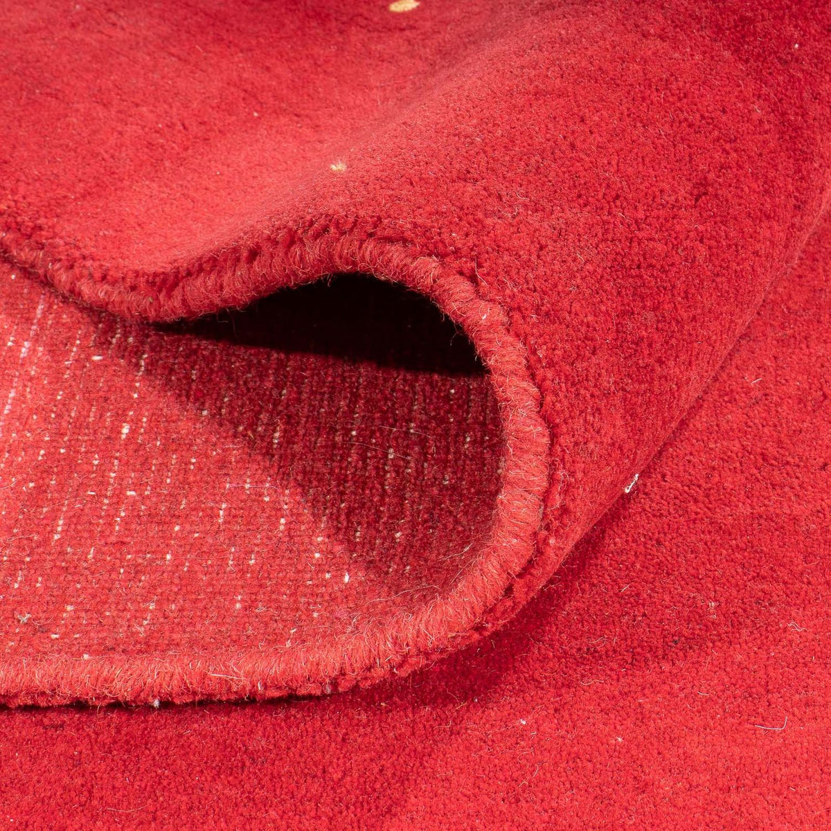 Gabbeh Rug - Loribaft Softy - 241 x 176 cm - red