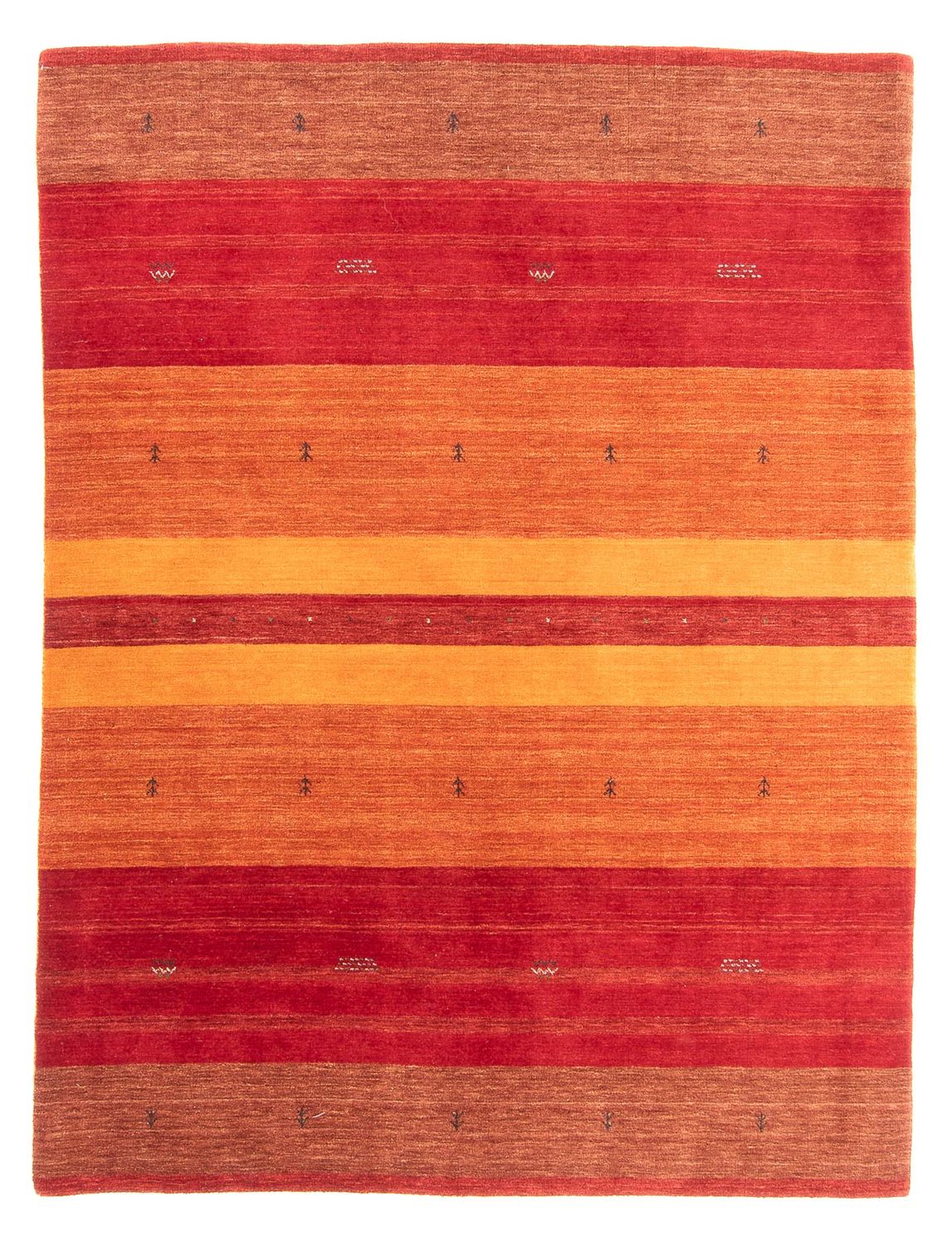 Gabbeh Rug - Loribaft Softy - 242 x 168 cm - multicolored