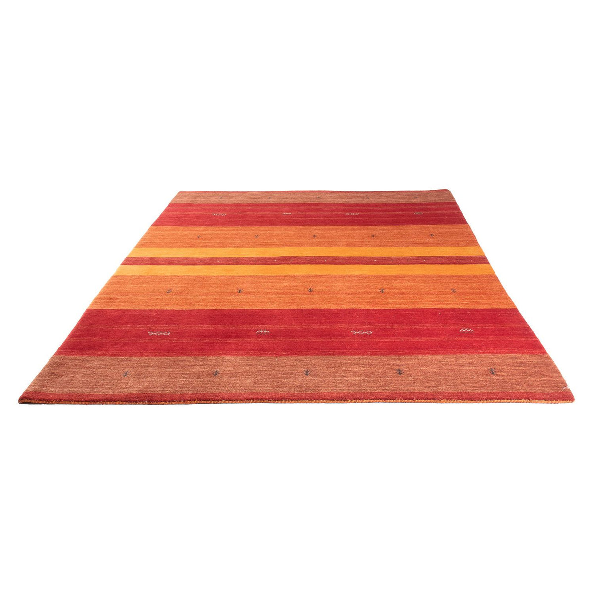 Gabbeh Rug - Loribaft Softy - 242 x 168 cm - multicolored
