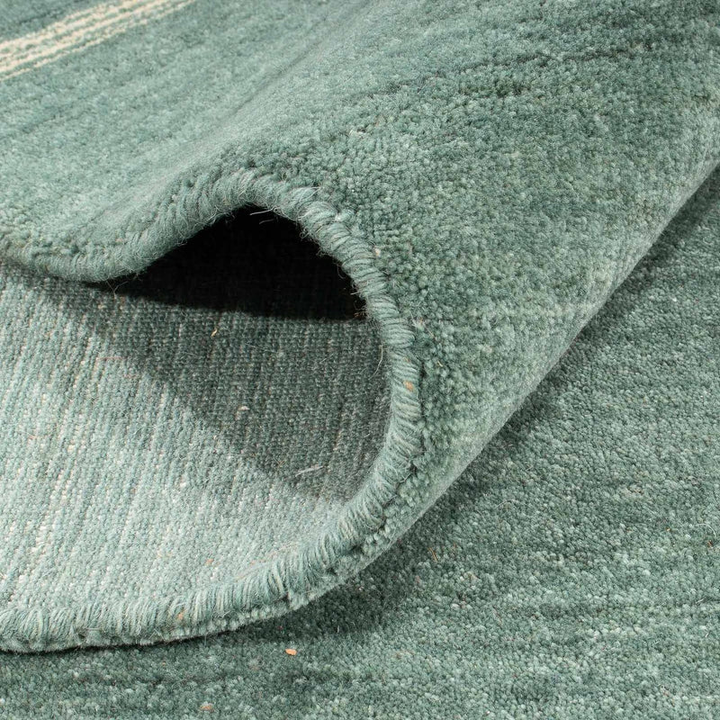 Gabbeh Rug - Loribaft Softy - 250 x 200 cm - green