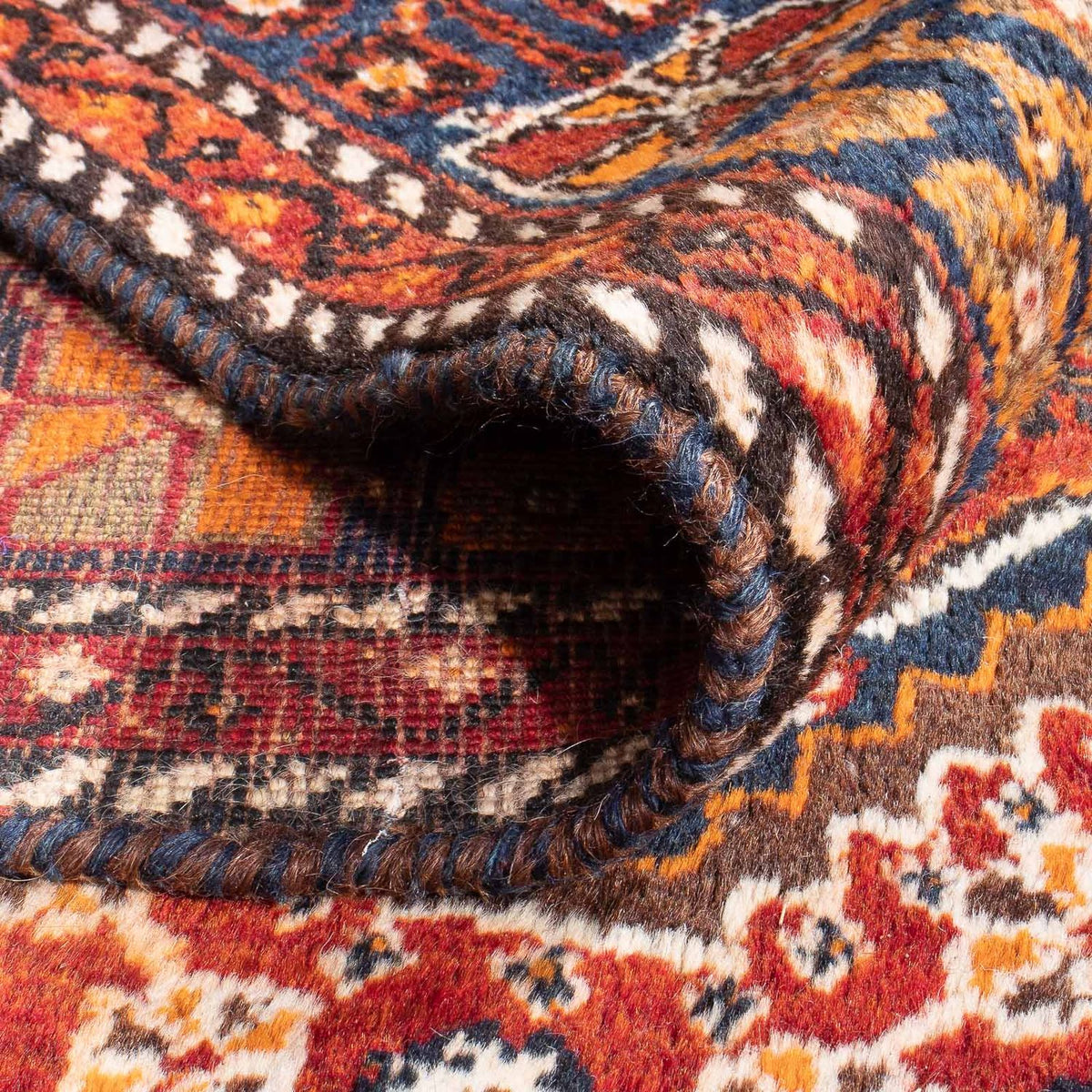 Perser Rug - Nomadic - 255 x 160 cm - orange