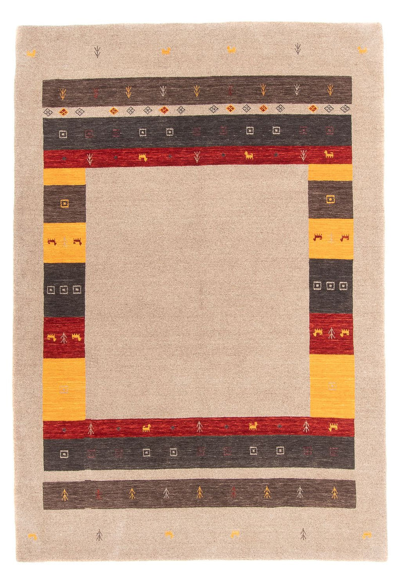 Gabbeh Rug - Loribaft Softy - 234 x 172 cm - multicolored