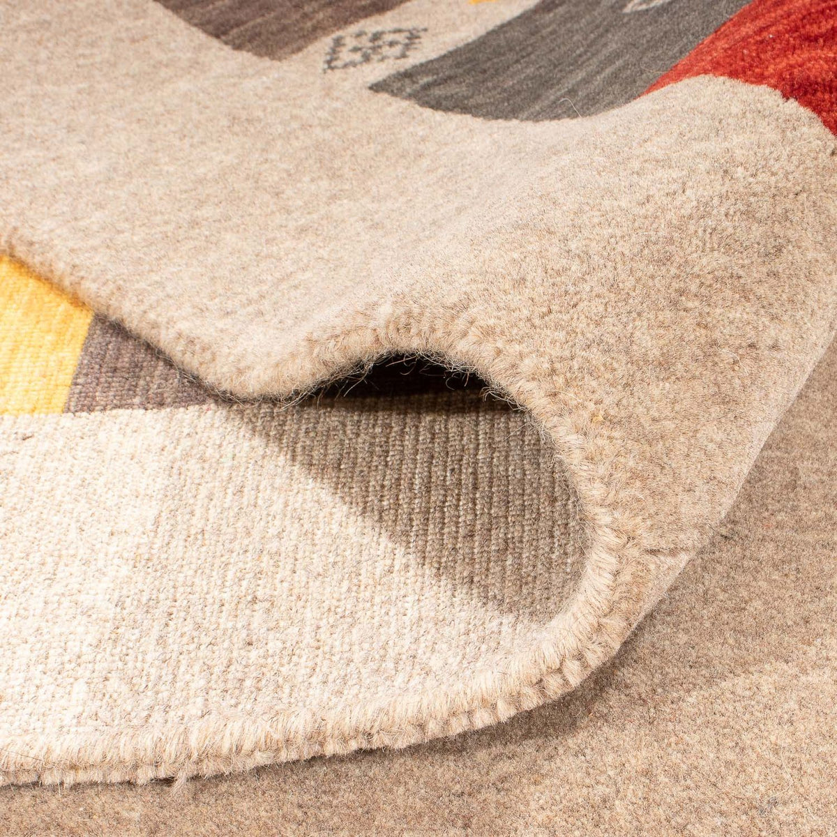 Gabbeh Rug - Loribaft Softy - 234 x 172 cm - multicolored