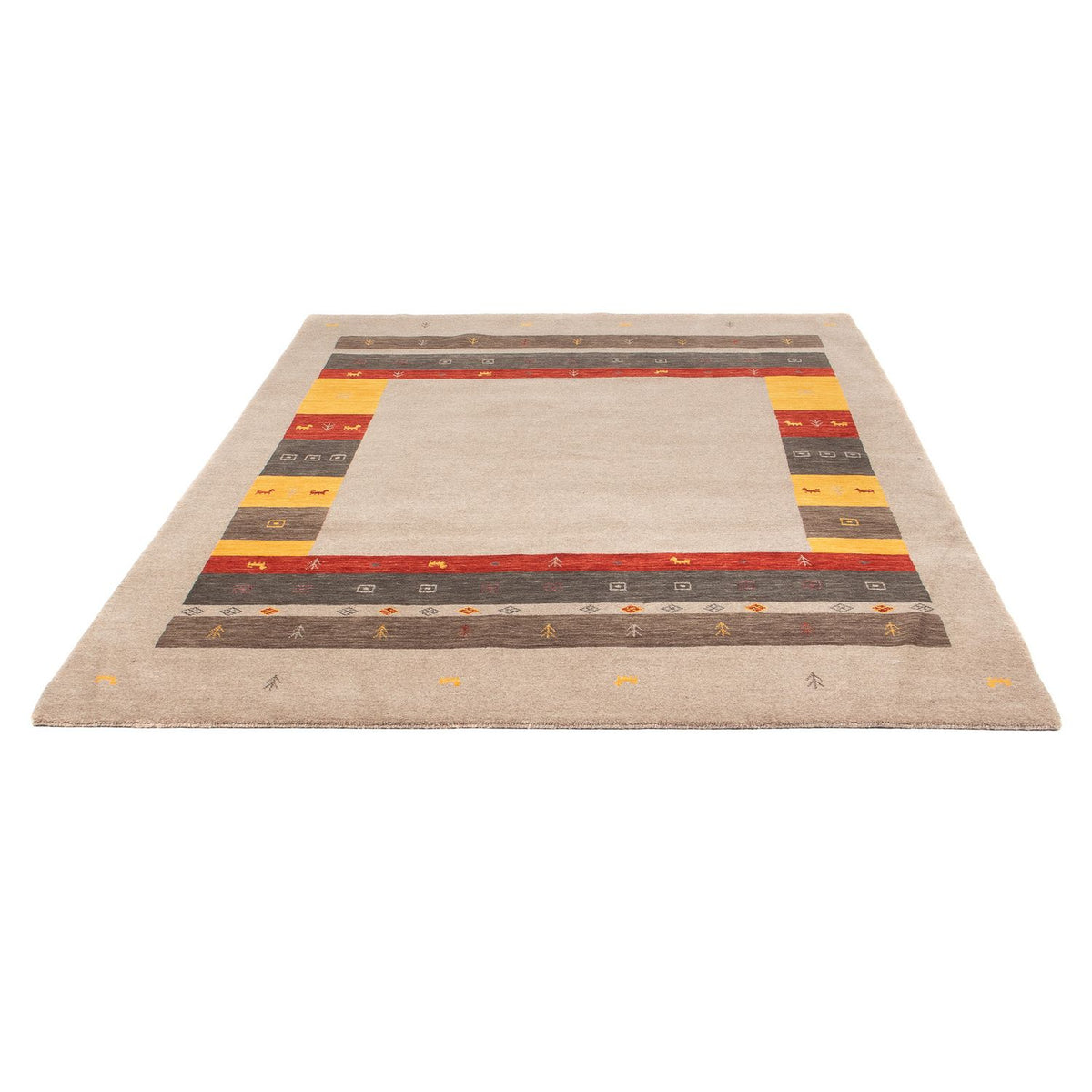 Gabbeh Rug - Loribaft Softy - 234 x 172 cm - multicolored